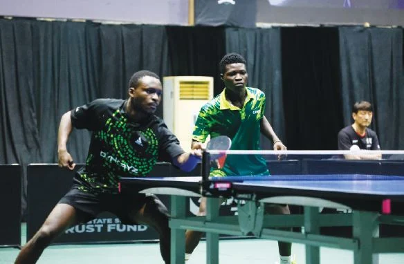 Mati and Kuti Advance to Doubles Semis in Lagos
