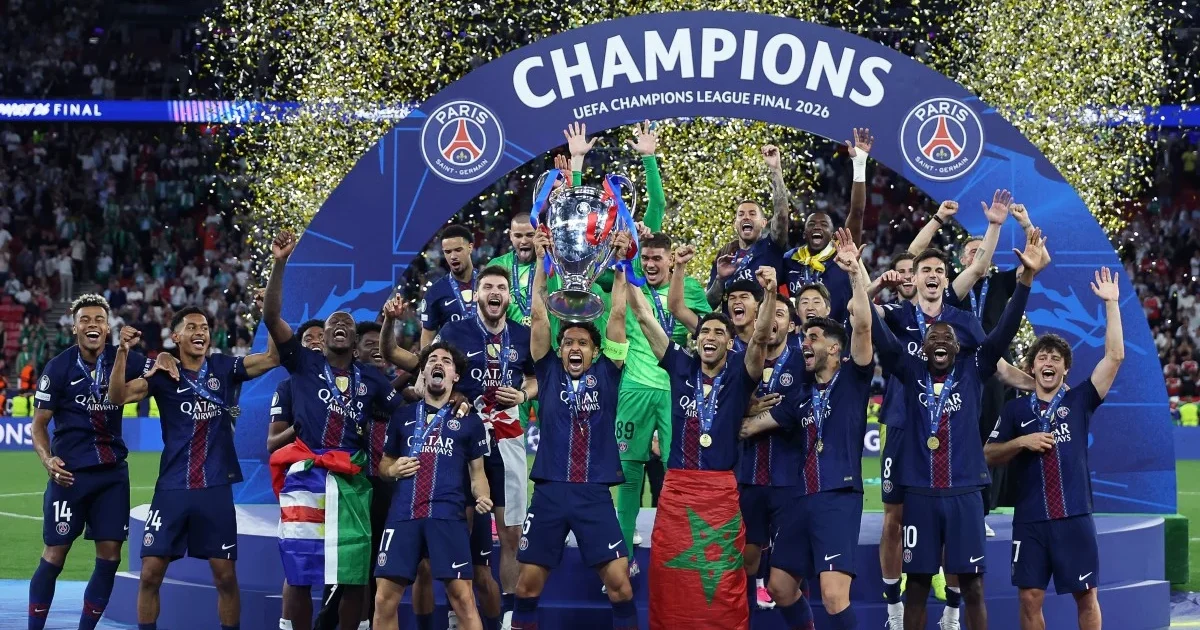 PSG and Arsenal Shine in 2025/26 Champions League Team of the Season