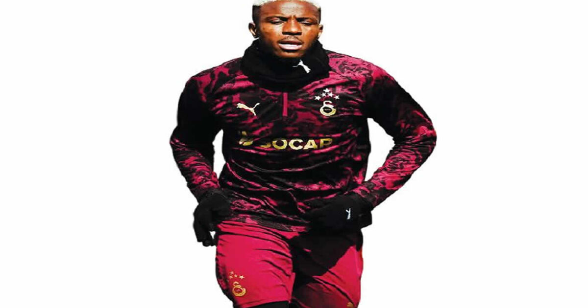 Osimhen Responds to Rumours About Leaving Galatasaray