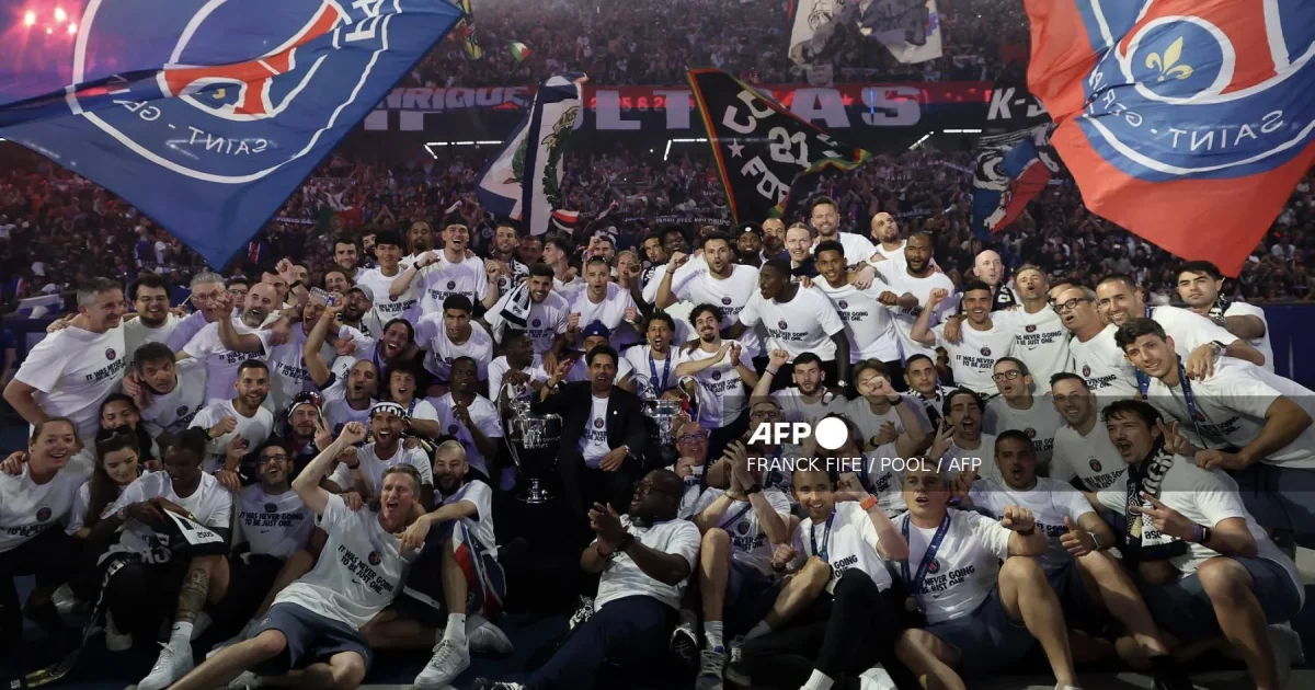 Paris Celebrates PSG's Champions League Win