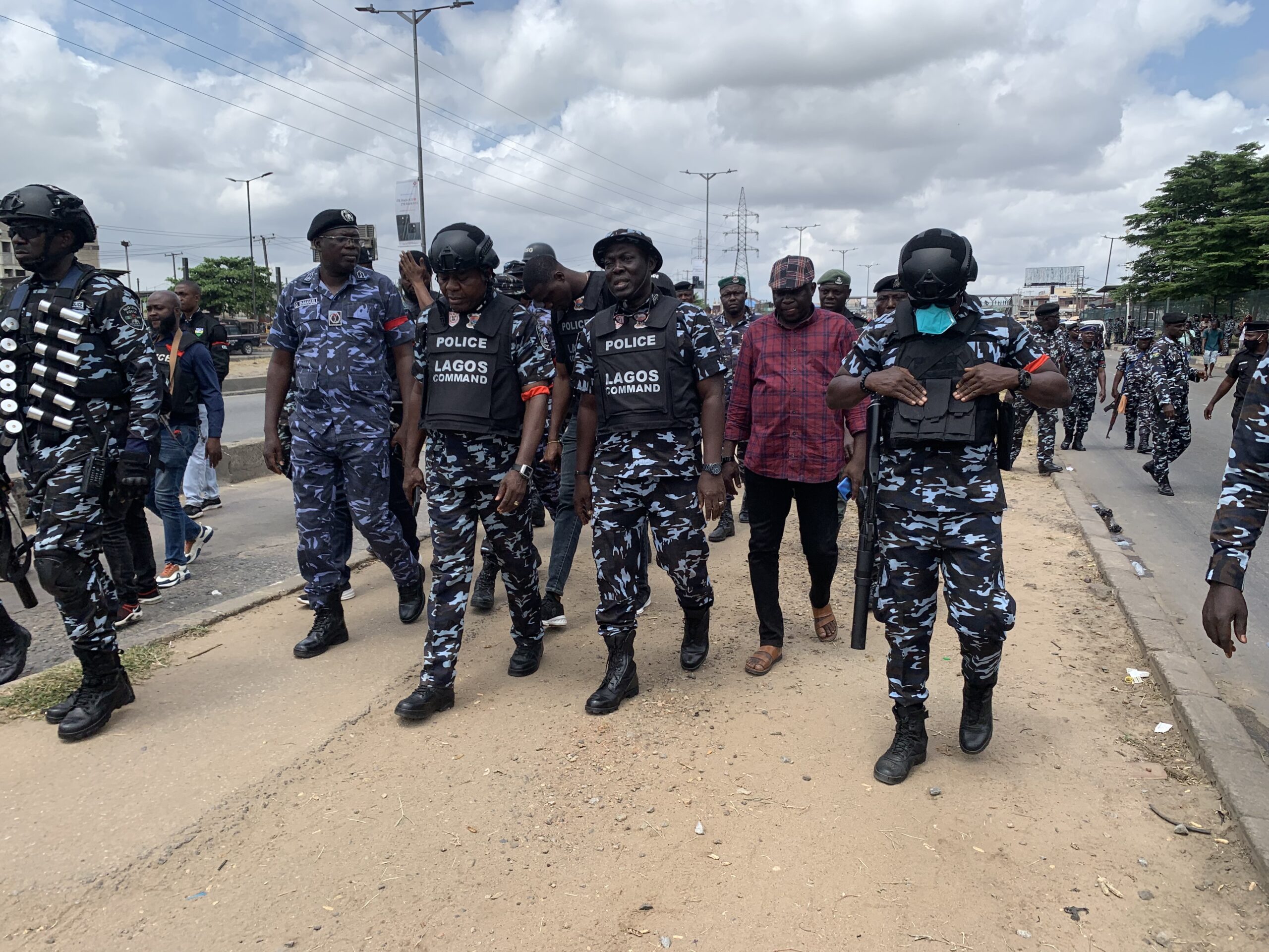 Lagos police deny bandit invasion rumors, arrest 15 for killing motorcycle rider