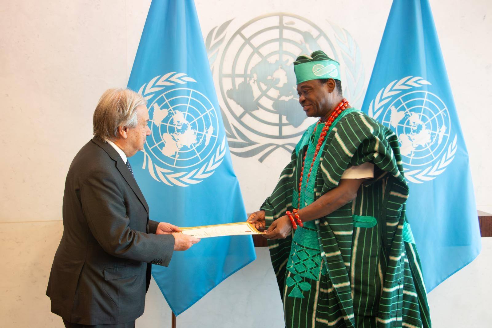 Tinubu Sends Congrats to Jimoh Ibrahim on UN Appointment