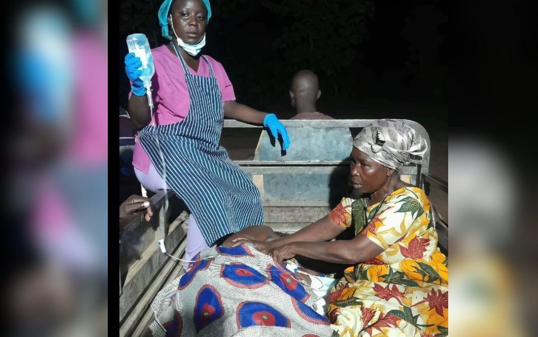 Viral Image of Patient in Vehicle Not from Nigeria