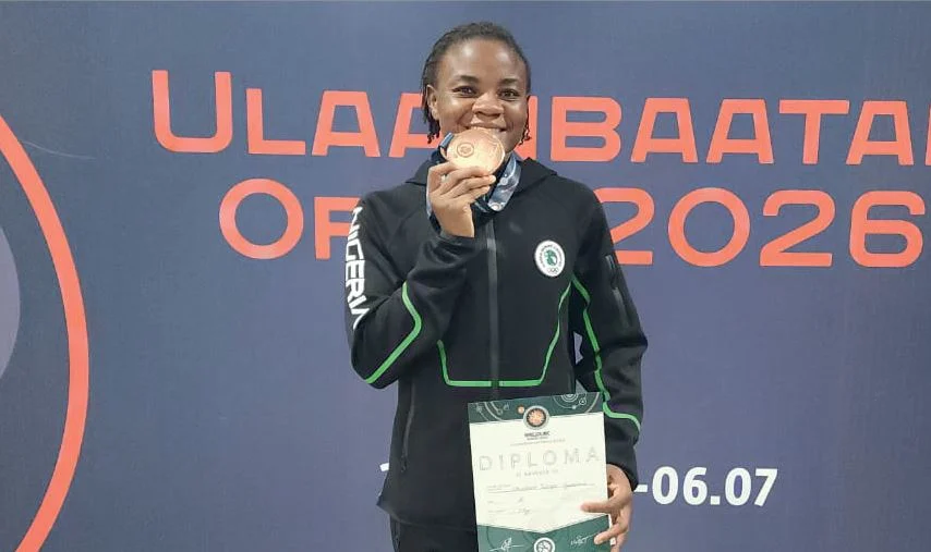 Christianah Ogunsanya wins Nigeria's first medal in Mongolia