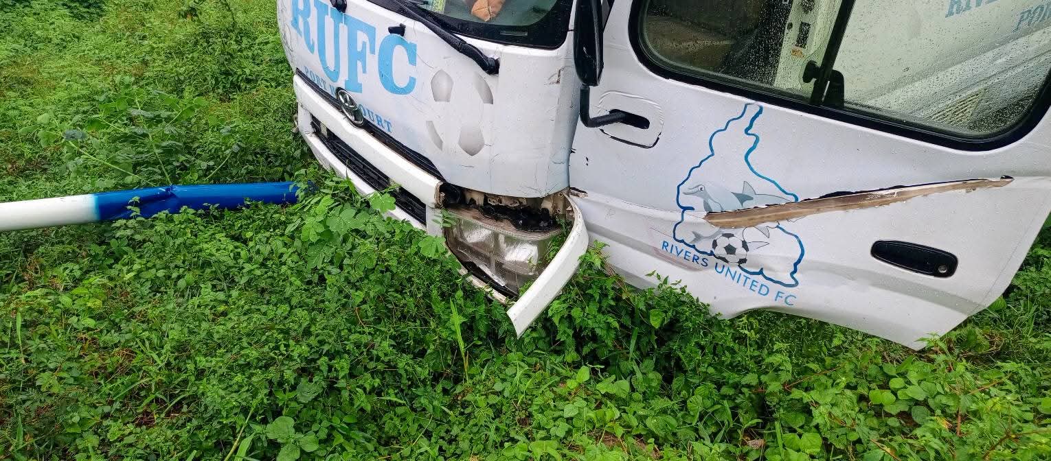 Rivers United Team Safe After Bus Accident Before Federation Cup Match
