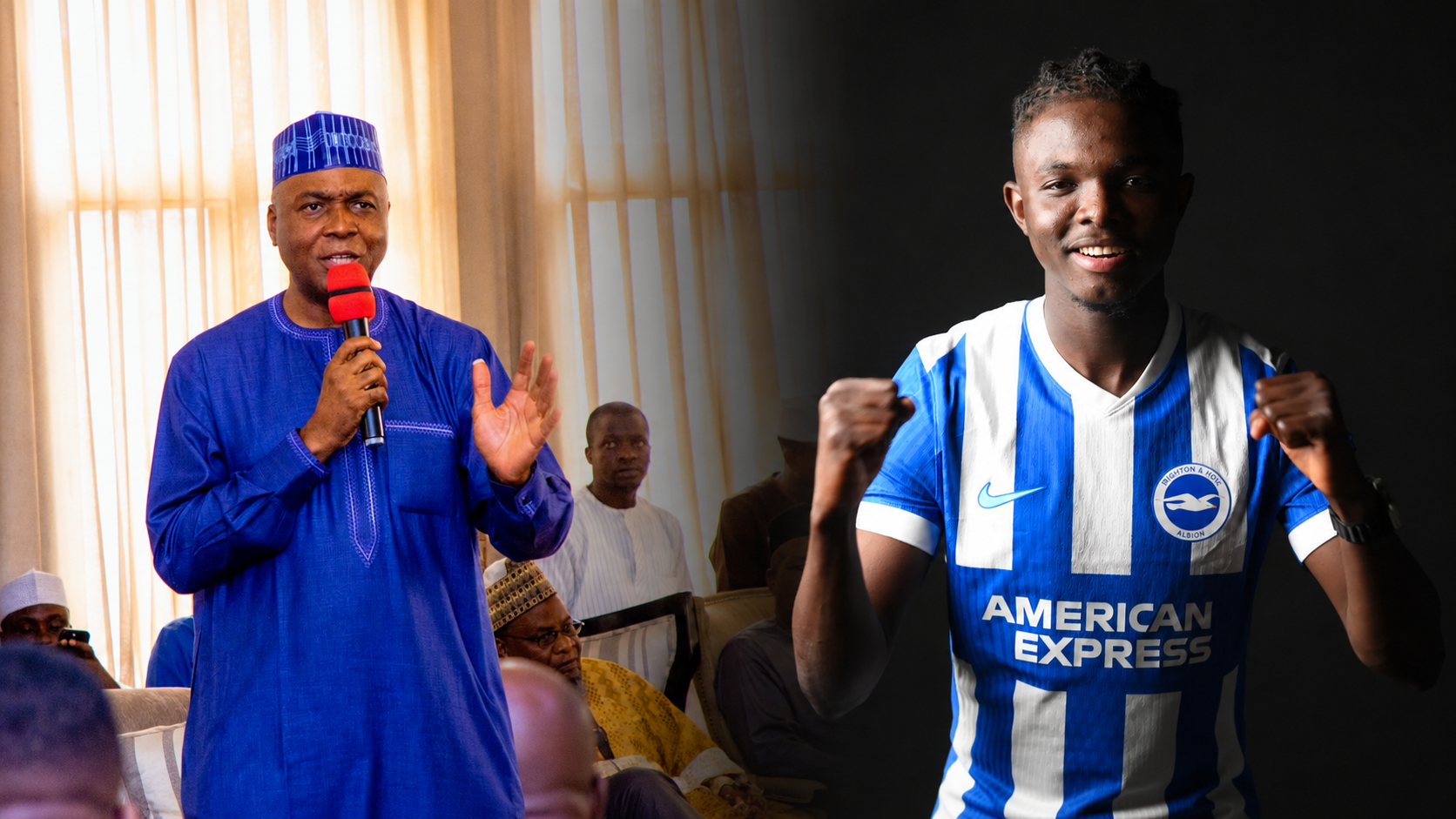 Saraki calls for youth sports investment after Yohanna's rise to the Premier League