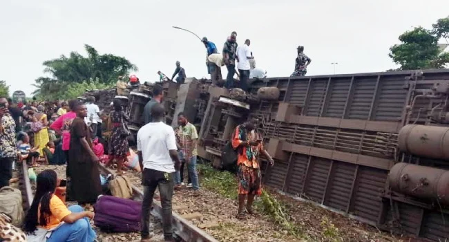 Three passengers feared dead after train derailment in Warri-Itakpe