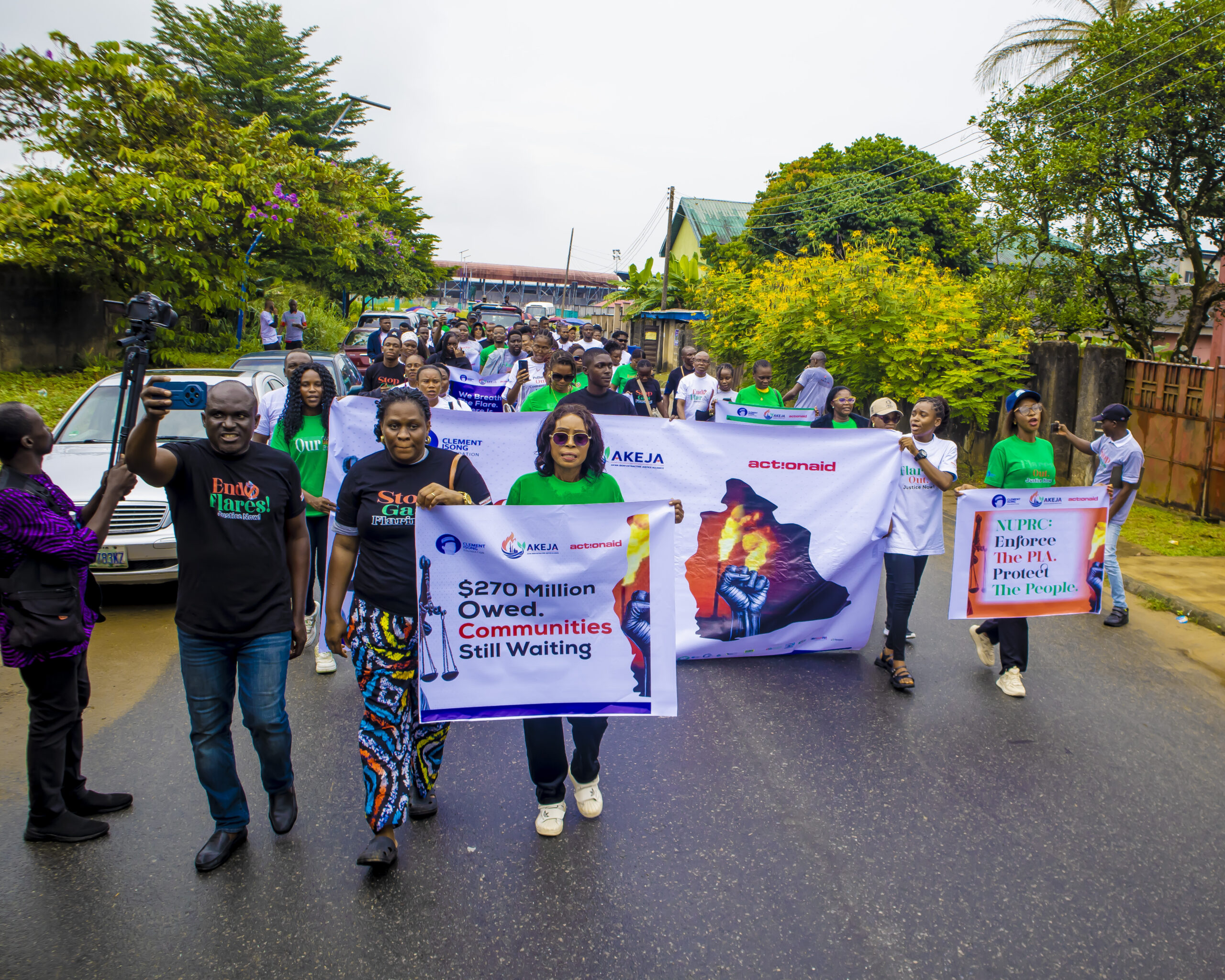 Protesters Demand Action on Gas Flaring Penalties in Akwa Ibom
