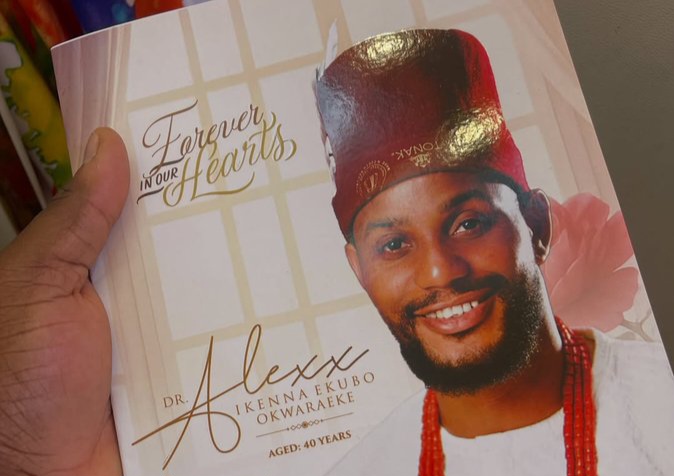 Celebrities Gather for Alex Ekubo's Service of Songs in Lagos
