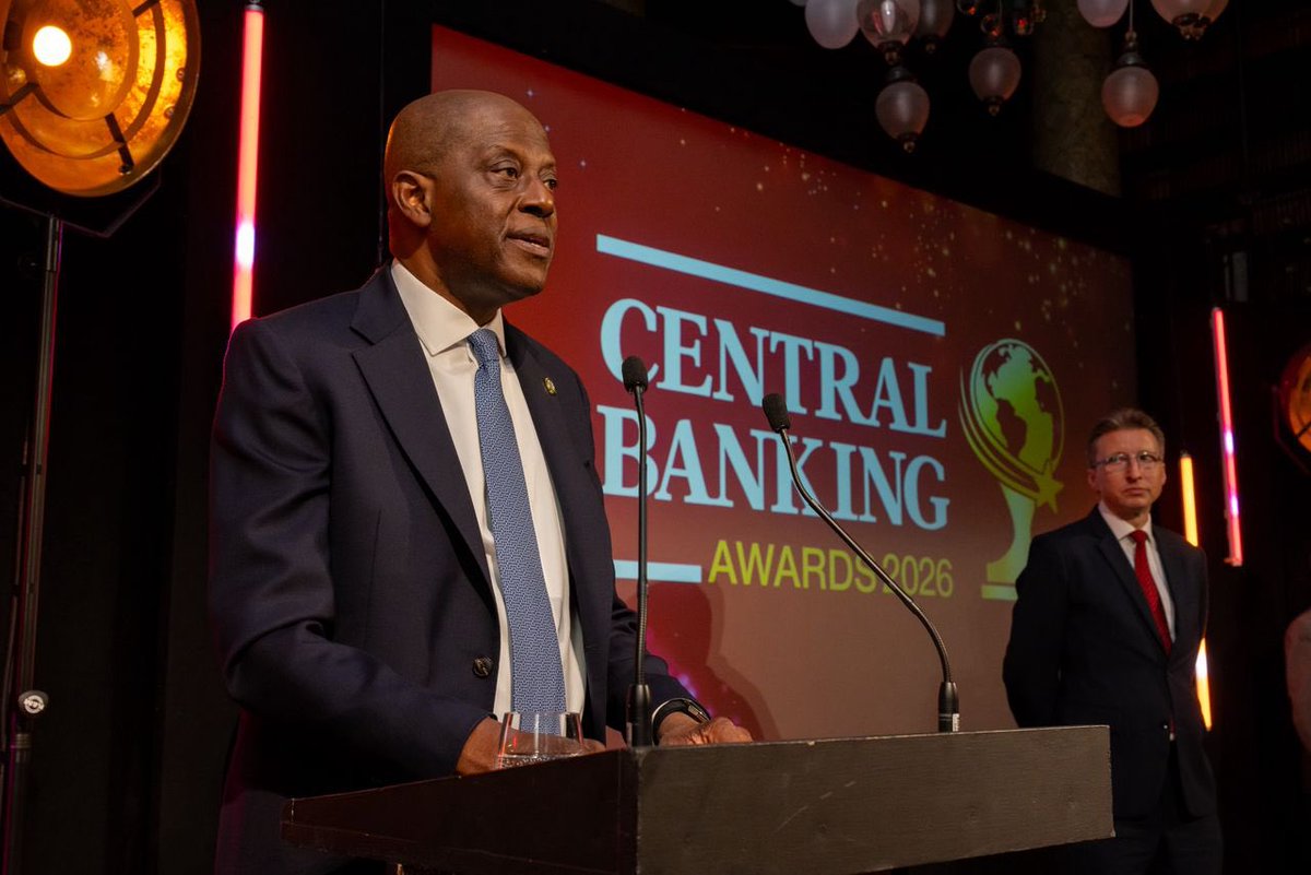 CBN Governor Cardoso Wins 2026 Central Banking Award in London