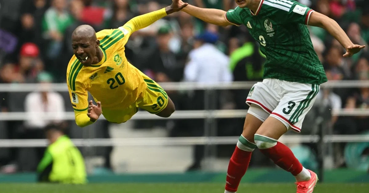 Mexico wins World Cup opener against South Africa 2-0