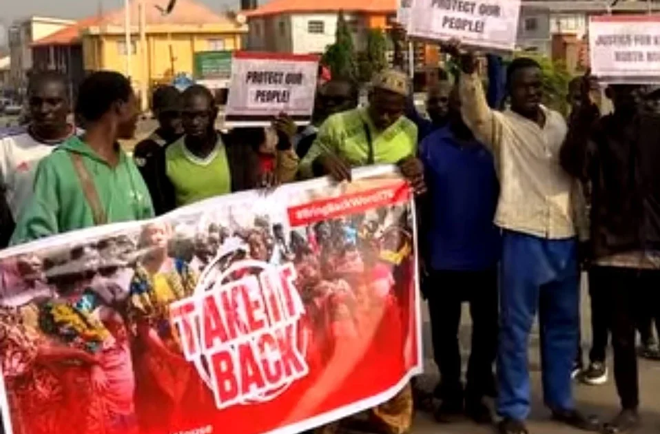 Kwara protesters give government three days to rescue kidnap victims