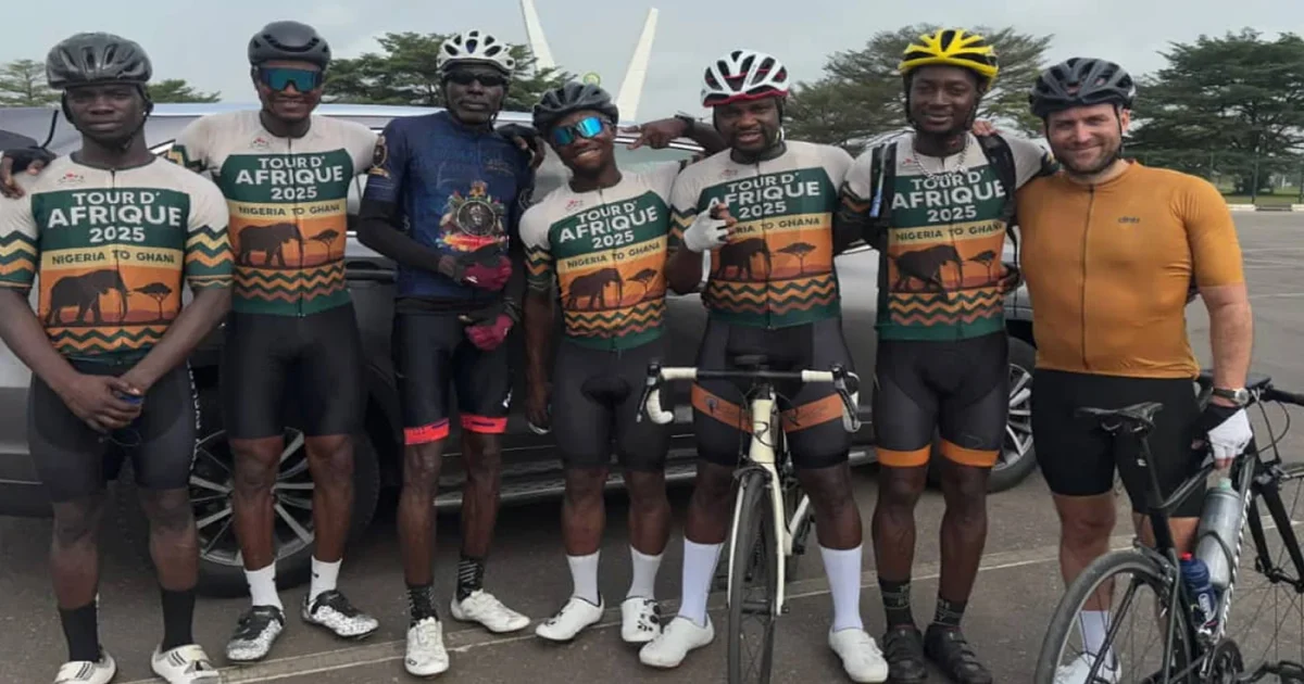 Cyclists Journey 1,110km Across West Africa for Climate Awareness