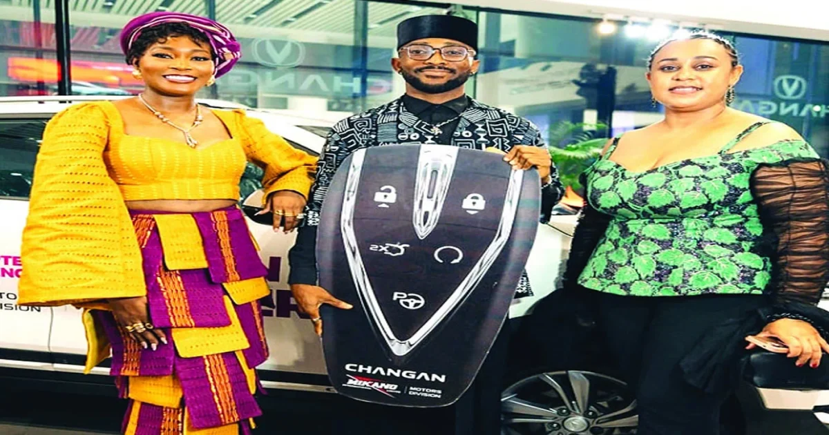 Benriffs wins SUV in Kiekie Unscripted competition