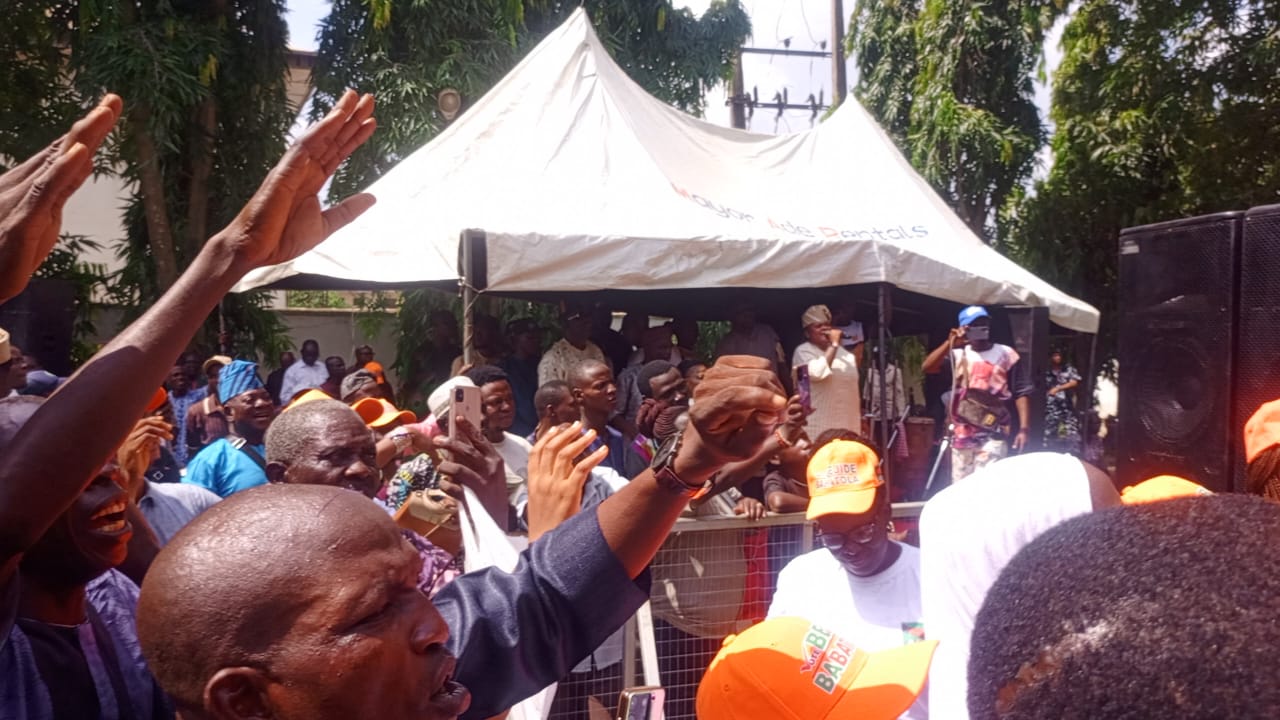 Aregbesola says ADC will win Ekiti election, calls APC song outdated
