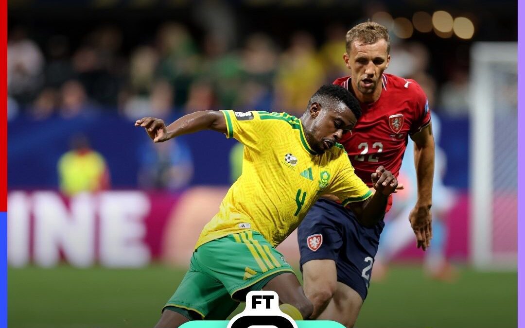 South Africa Stages Comeback to Draw with Czech Republic