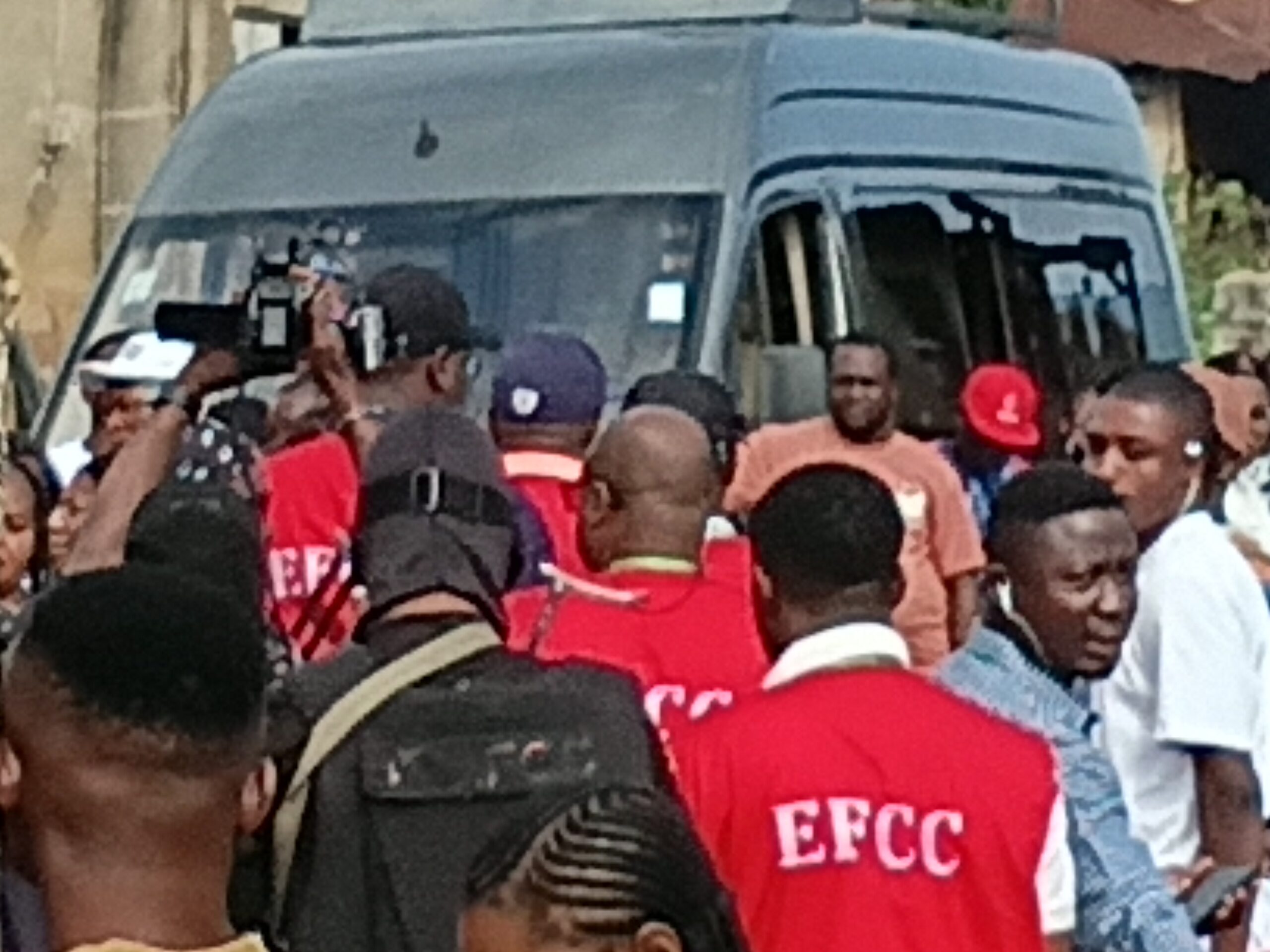 EFCC Officers Visit Governor Oyebanji's Polling Unit During Election