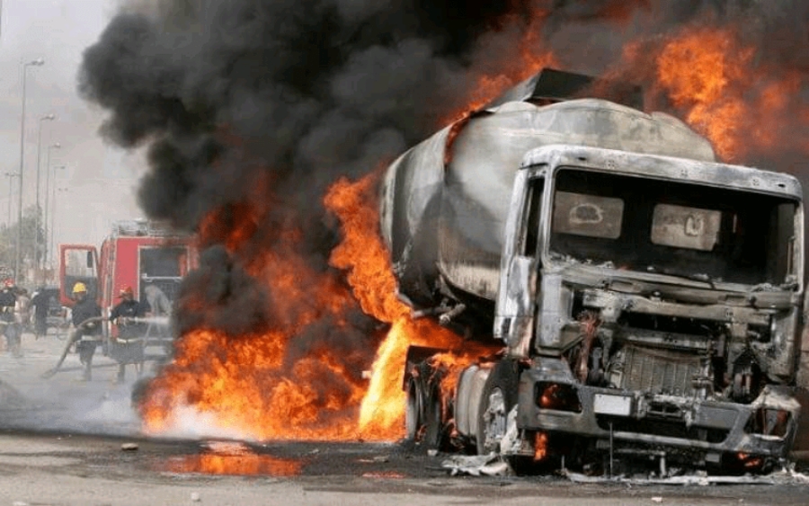 Three people die in Enugu tanker fire