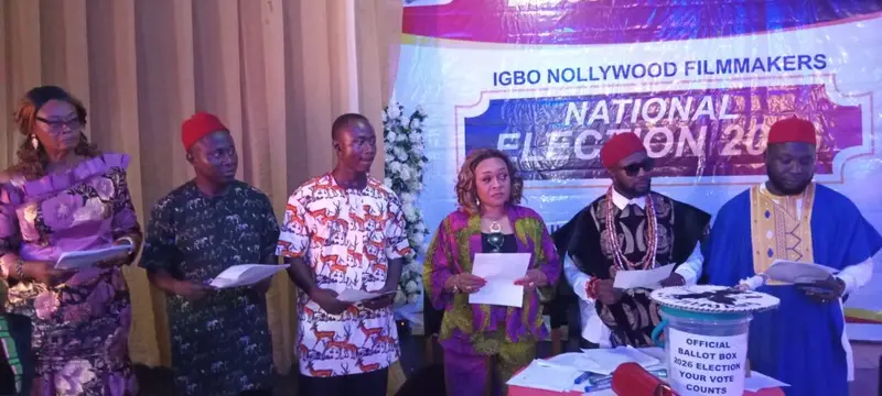 Igbo Movie Makers Choose Nwanganga Again as President
