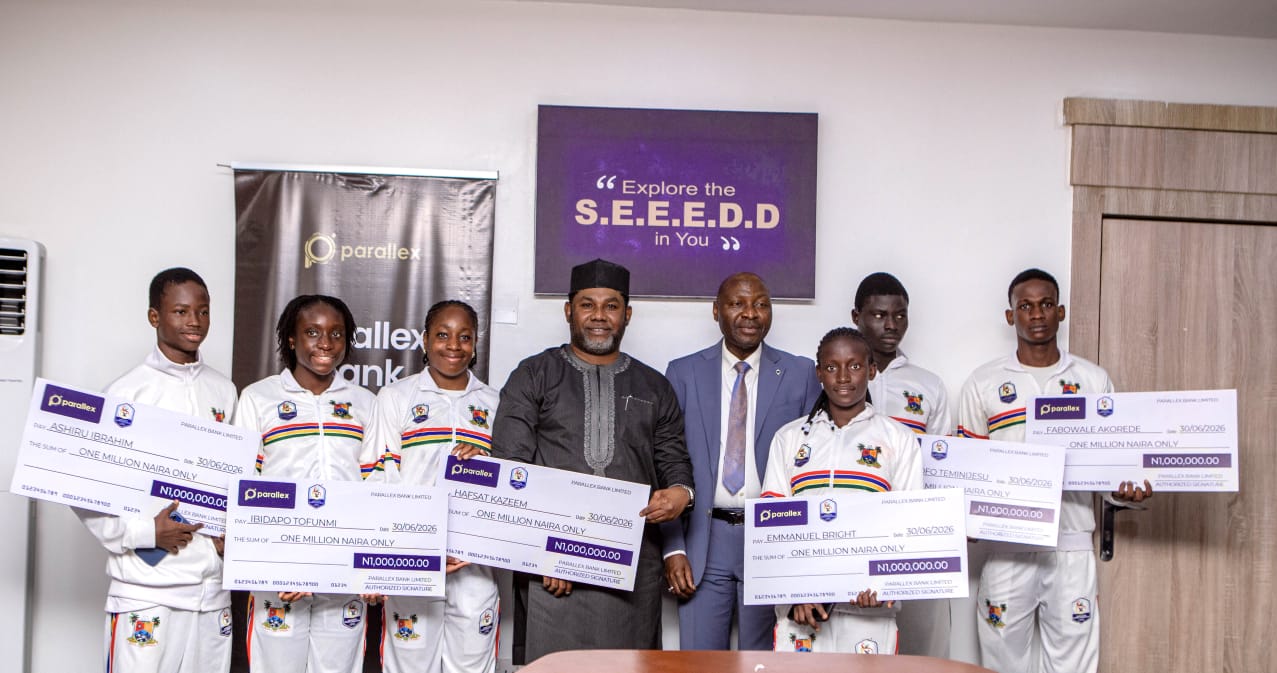 Parallex Bank rewards Lagos youth sports stars