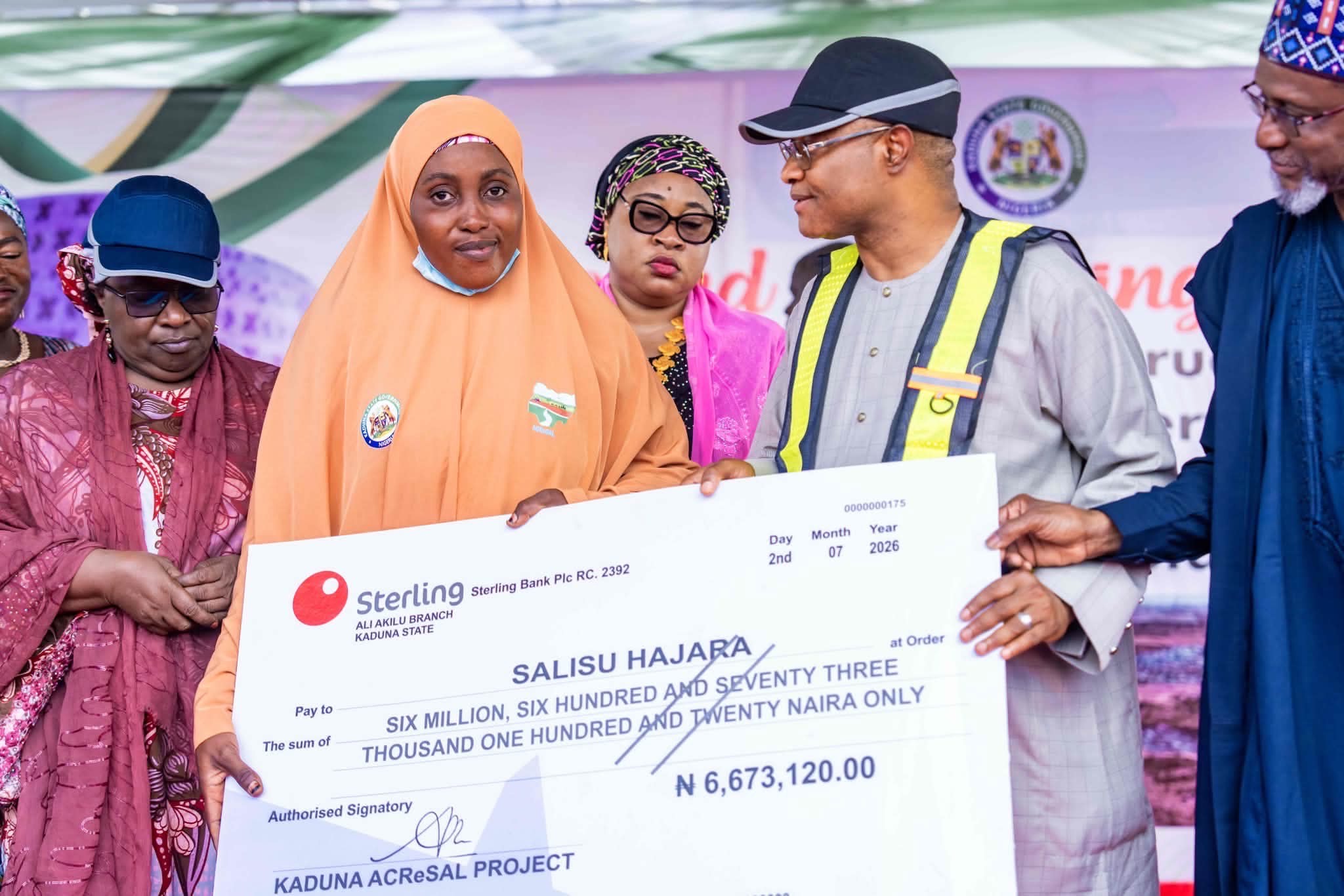 Uba Sani launches flood control project and pays N2 billion compensation